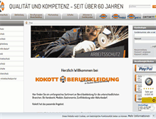 Tablet Screenshot of kokott.com